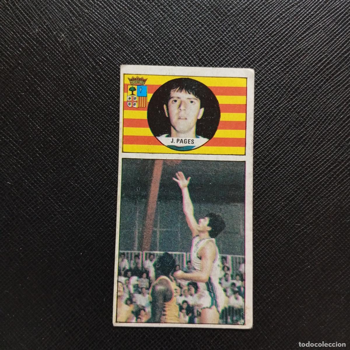 Coleccionismo deportivo: 115 J PAGES MAGIA HUESCA MERCHANTE 1986 1987 CROMO BALONCESTO LIGA - DESPEGADO - A125 PG307