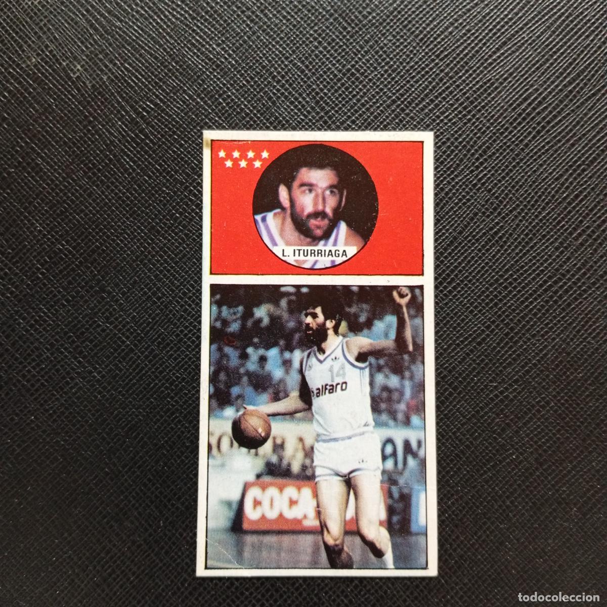 Coleccionismo deportivo: 119 ITURRIAGA REAL MADRID MERCHANTE 1986 1987 CROMO BALONCESTO LIGA - DESPEGADO - A125 PG316