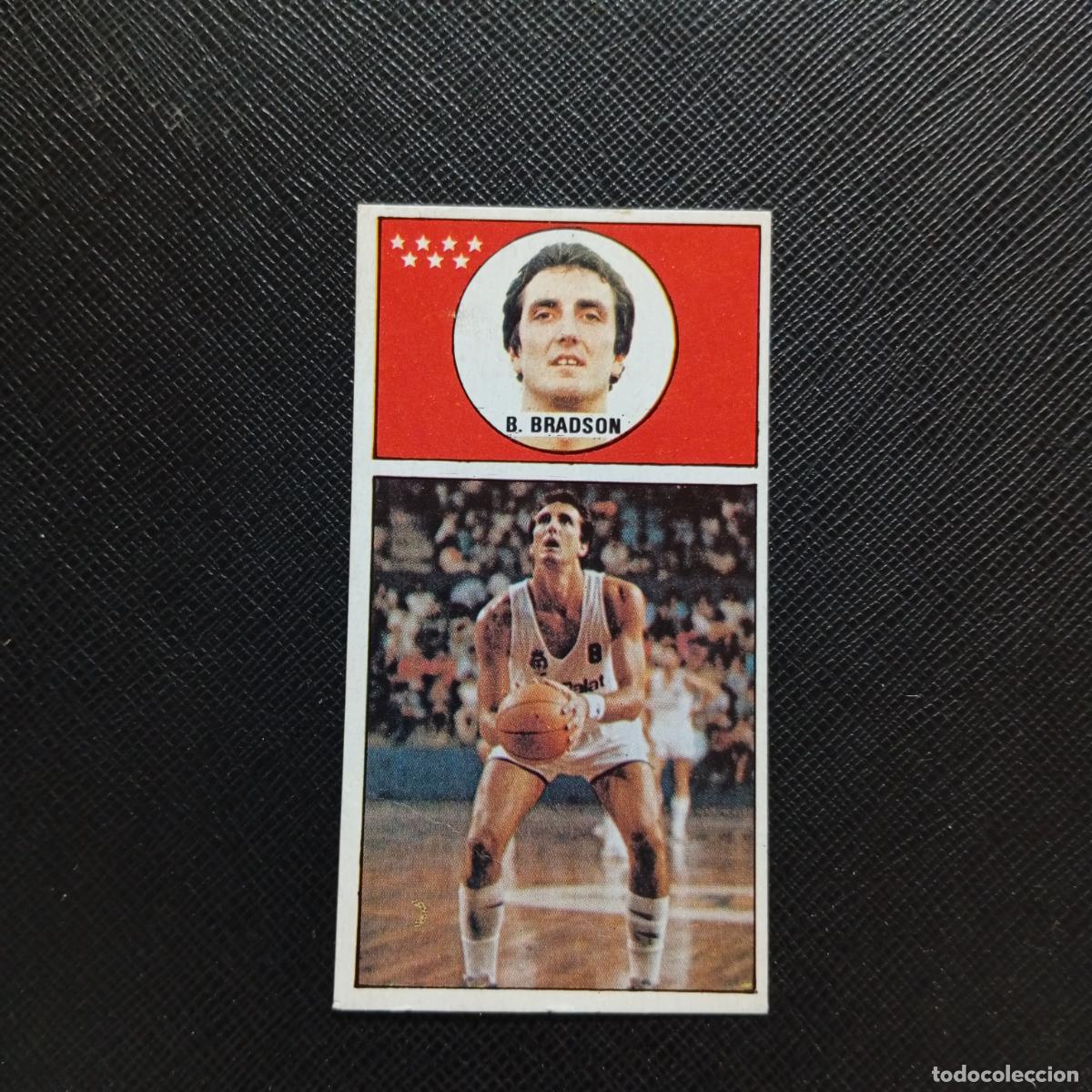 Coleccionismo deportivo: 122 BRADSON REAL MADRID MERCHANTE 1986 1987 CROMO BALONCESTO LIGA - DESPEGADO - A125 PG325