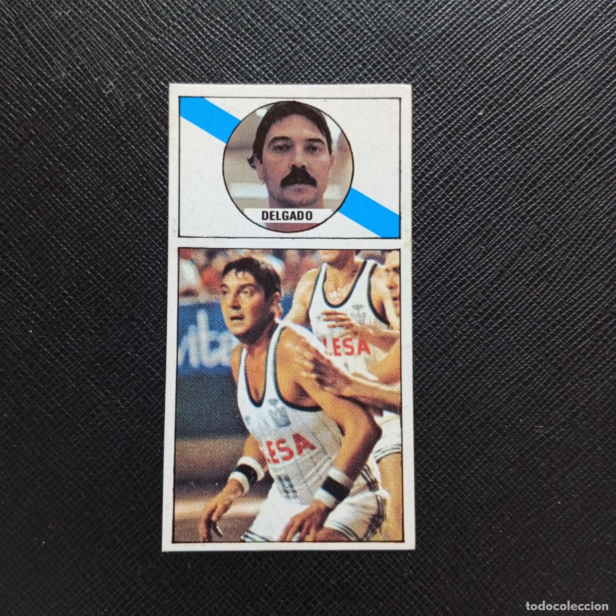 Coleccionismo deportivo: 57 DELGADO CLESA FERROL MERCHANTE 1986 1987 CROMO BALONCESTO LIGA - DESPEGADO - A125 PG352