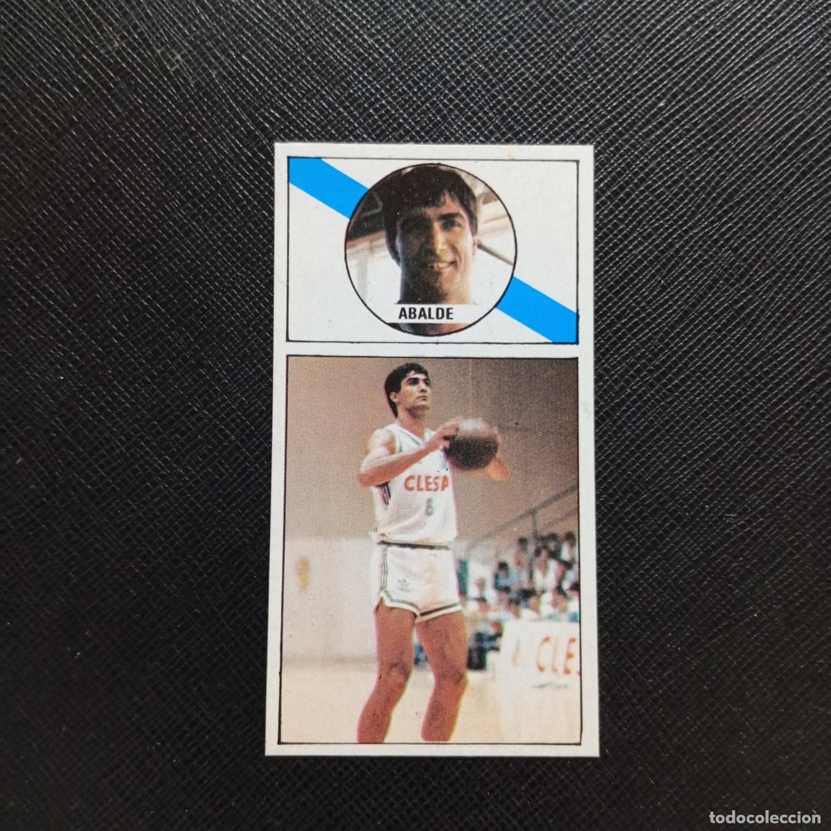Coleccionismo deportivo: 60 ABALDE CLESA FERROL MERCHANTE 1986 1987 CROMO BALONCESTO LIGA - DESPEGADO - A125 PG361