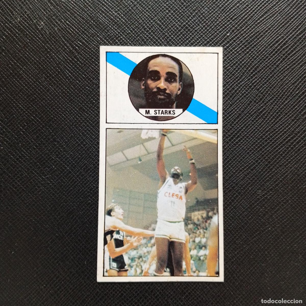 Coleccionismo deportivo: 61 M STARKS CLESA FERROL MERCHANTE 1986 1987 CROMO BALONCESTO LIGA - DESPEGADO - A125 PG361