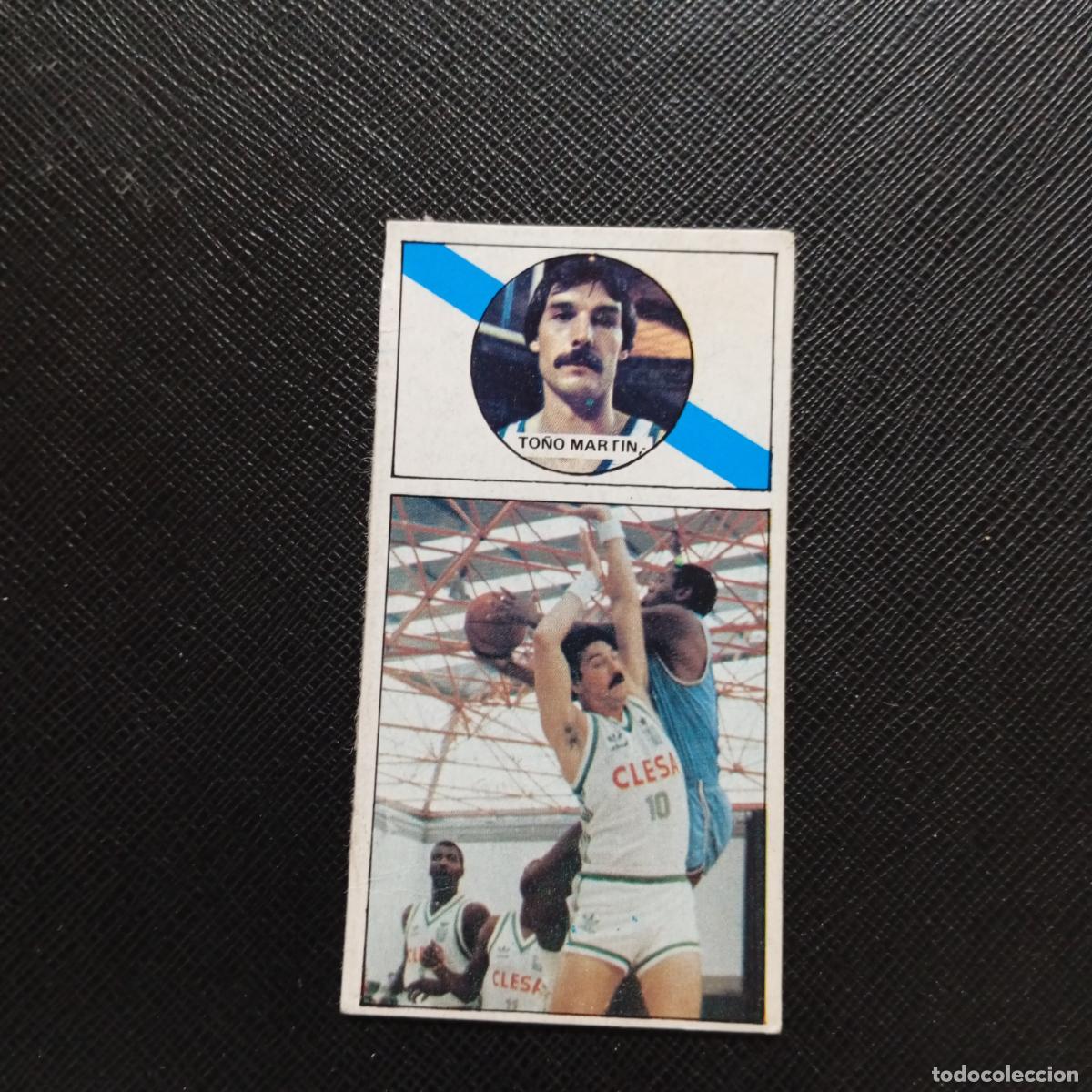 Coleccionismo deportivo: 62 TO&Ntilde;O MARTIN CLESA FERROL MERCHANTE 1986 1987 CROMO BALONCESTO LIGA - DESPEGADO - A125 PG370