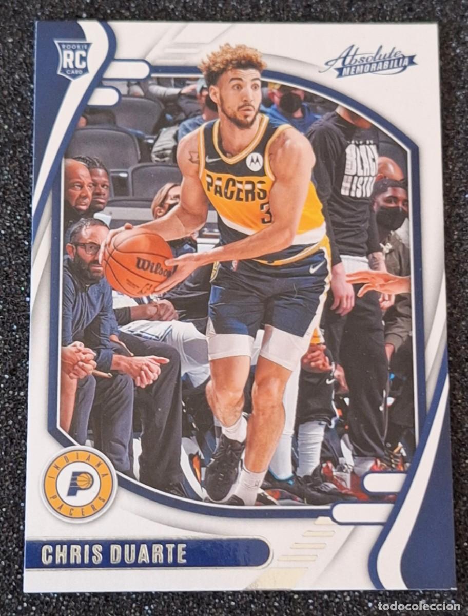 Coleccionismo deportivo: Chris Duarte Indiana Pacers Panini Absolute Basketball Rookie RC