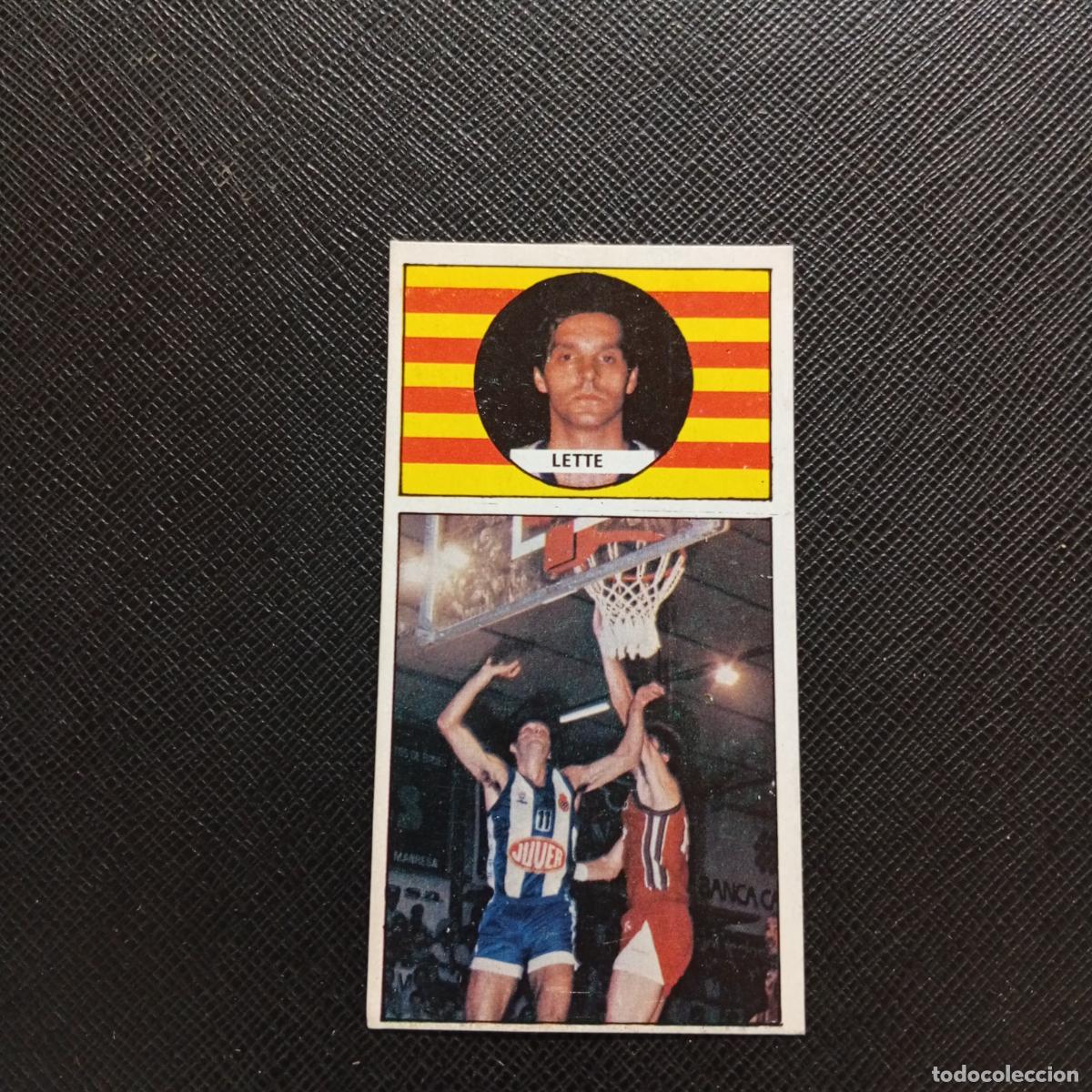 Coleccionismo deportivo: 69 LETE ESPA&Ntilde;OL MERCHANTE 1986 1987 CROMO BALONCESTO LIGA - DESPEGADO - A125 PG397