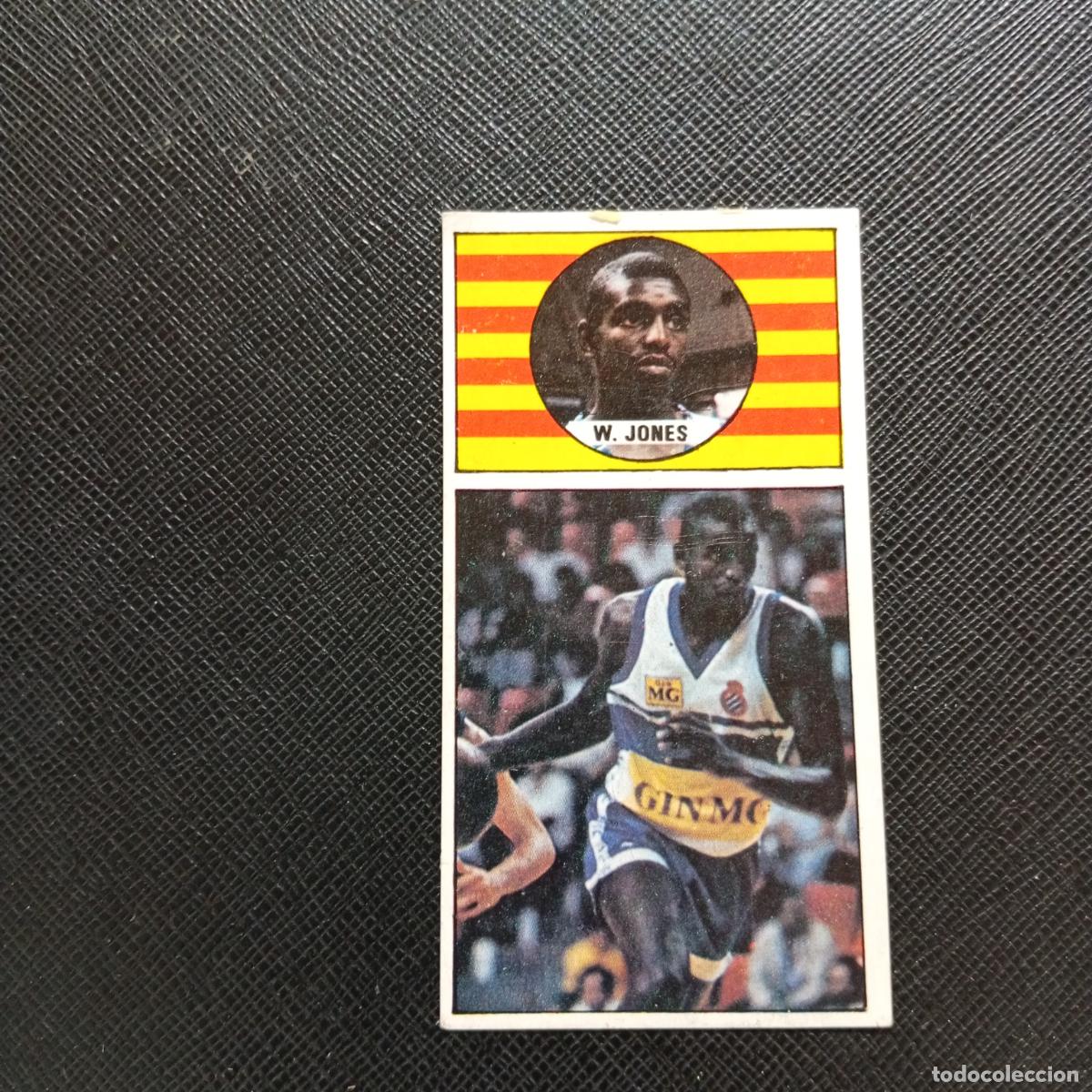 Coleccionismo deportivo: 71 W JONES ESPA&Ntilde;OL MERCHANTE 1986 1987 CROMO BALONCESTO LIGA - DESPEGADO - A125 PG397
