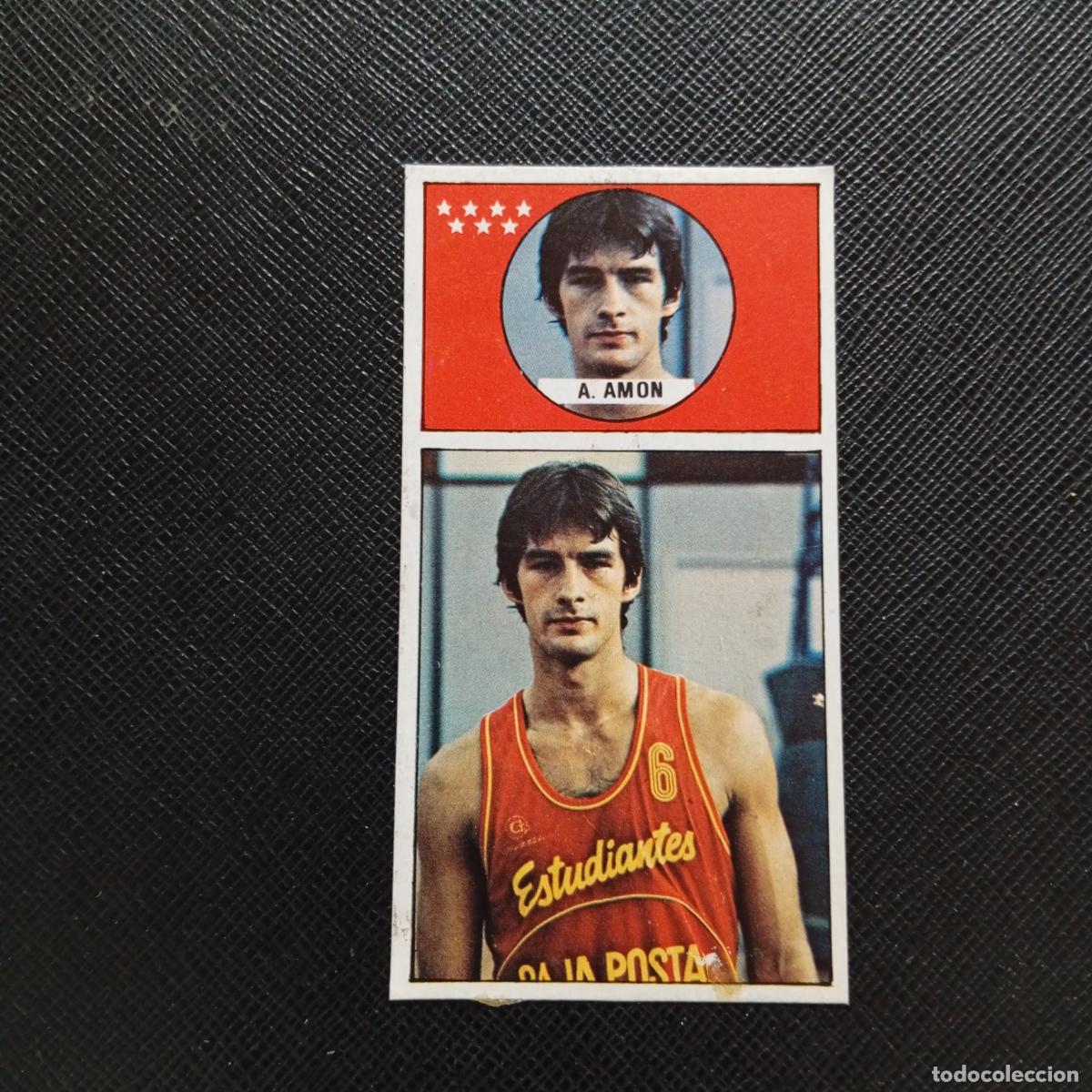 Coleccionismo deportivo: 80 AMON ESTUDIANTES MERCHANTE 1986 1987 CROMO BALONCESTO LIGA - DESPEGADO - A125 PG406