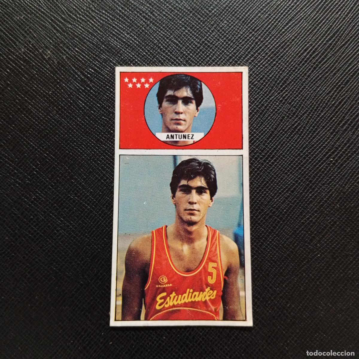 Coleccionismo deportivo: 81 ANTUNEZ ESTUDIANTES MERCHANTE 1986 1987 CROMO BALONCESTO LIGA - DESPEGADO - A125 PG415