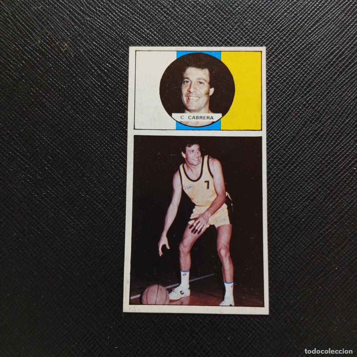 Coleccionismo deportivo: 82 CABRERA CANARIAS MERCHANTE 1986 1987 CROMO BALONCESTO LIGA - DESPEGADO - A125 PG415