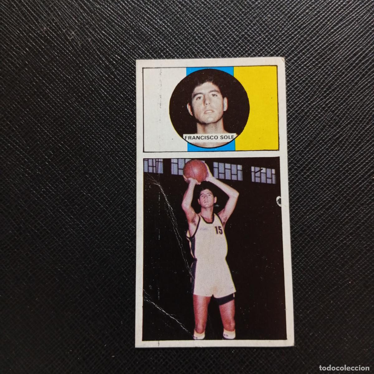 Coleccionismo deportivo: 84 FRANCISCO SOLE CANARIAS MERCHANTE 1986 1987 CROMO BALONCESTO LIGA - DESPEGADO - A125 PG415