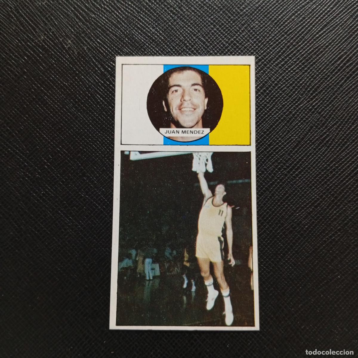 Coleccionismo deportivo: 86 JUAN MENDEZ CANARIAS MERCHANTE 1986 1987 CROMO BALONCESTO LIGA - DESPEGADO - A125 PG415