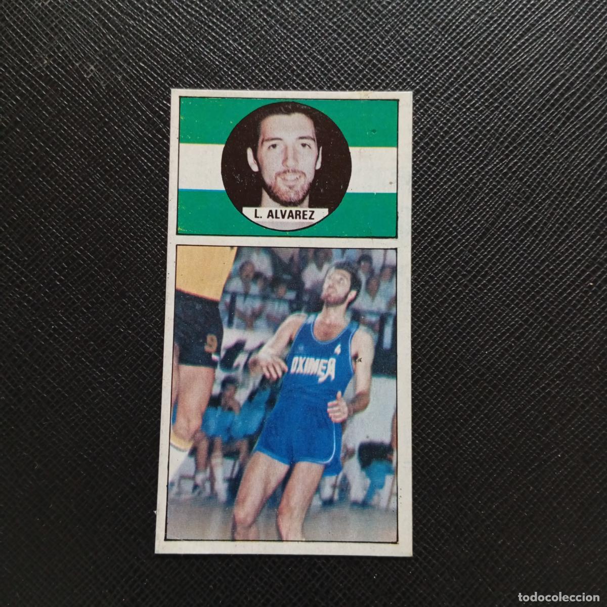 Coleccionismo deportivo: 128 ALVAREZ OXIMESA MERCHANTE 1986 1987 CROMO BALONCESTO LIGA - DESPEGADO - A125 PG433