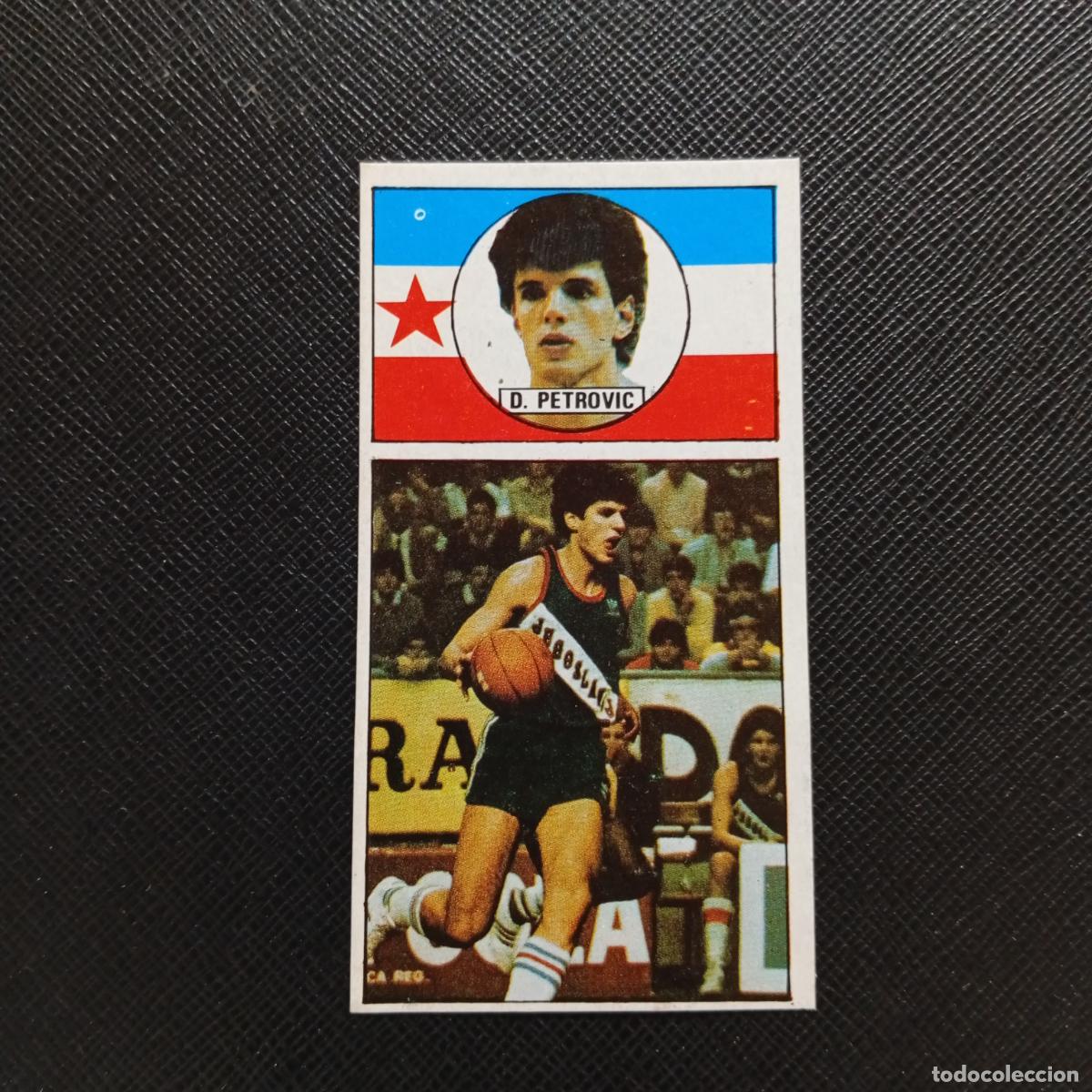Coleccionismo deportivo: 141 PETROVIC YUGOSLAVIA MERCHANTE 1986 1987 CROMO BALONCESTO LIGA - DESPEGADO - A125 PG505