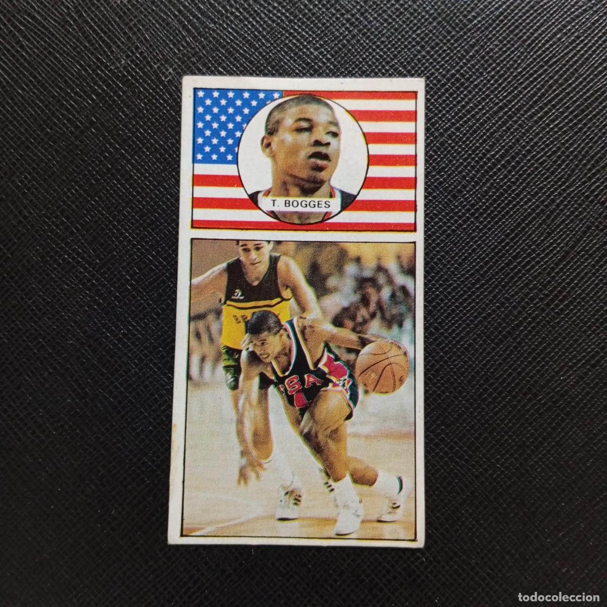 Coleccionismo deportivo: 140 T BOGGES USA MERCHANTE 1986 1987 CROMO BALONCESTO LIGA - DESPEGADO - A42 PG23