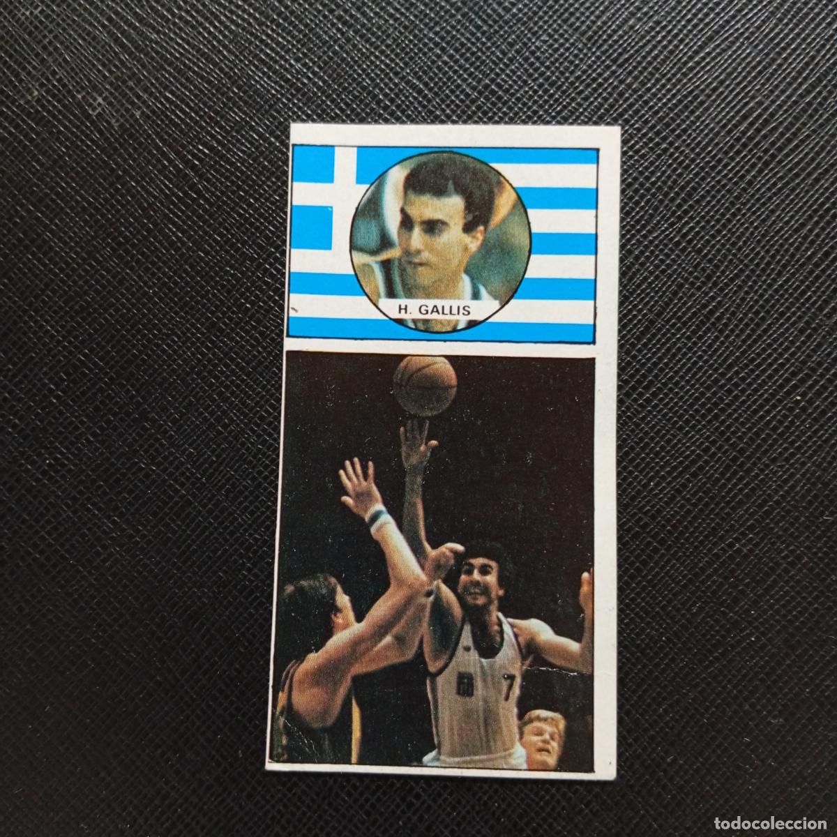 Coleccionismo deportivo: 142 H GALLIS GRECIA MERCHANTE 1986 1987 CROMO BALONCESTO LIGA - DESPEGADO - A42 PG24