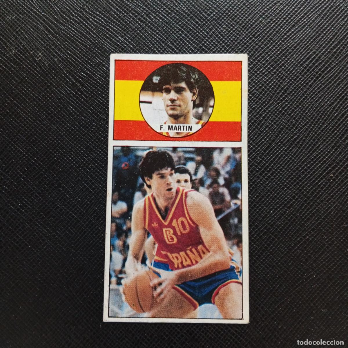 Coleccionismo deportivo: 146 FERNANDO MARTIN ESPA&Ntilde;A MERCHANTE 1986 1987 CROMO BALONCESTO LIGA - DESPEGADO - A42 PG24