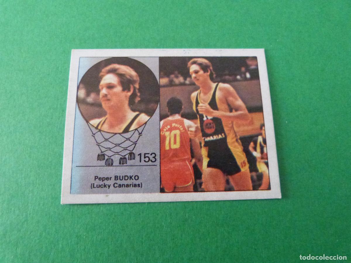 Coleccionismo deportivo: CROMO BALONCESTO BUDKO LUKY CANARIAS DESPEGADO N&ordm; 153 LIGA BALONCESTO 1984-1985/84-85 CLESA