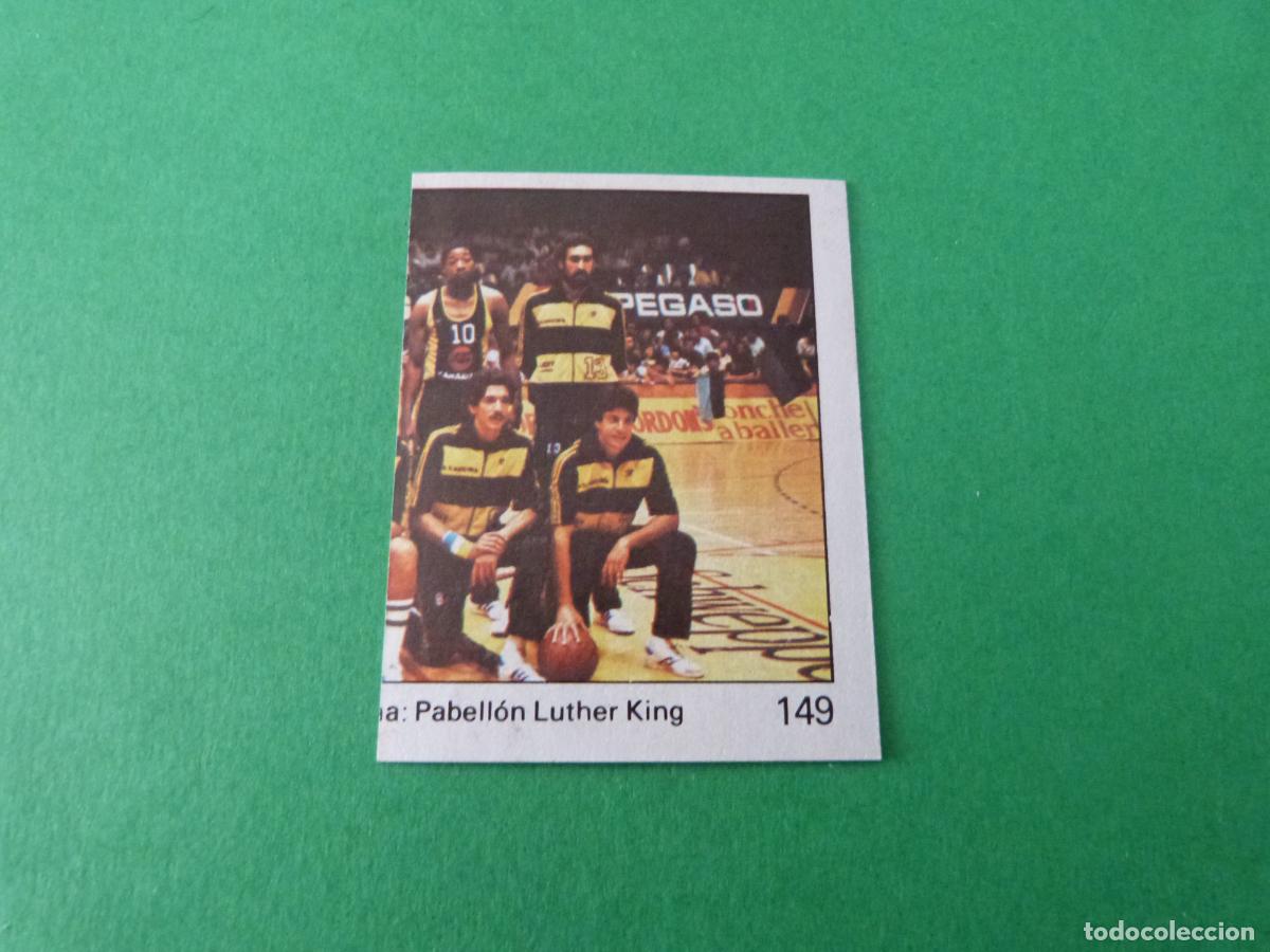 Coleccionismo deportivo: CROMO BALONCESTO ALINEACION LUKY CANARIAS DESPEGADO N&ordm; 149 LIGA BALONCESTO 1984-1985/84-85 CLESA