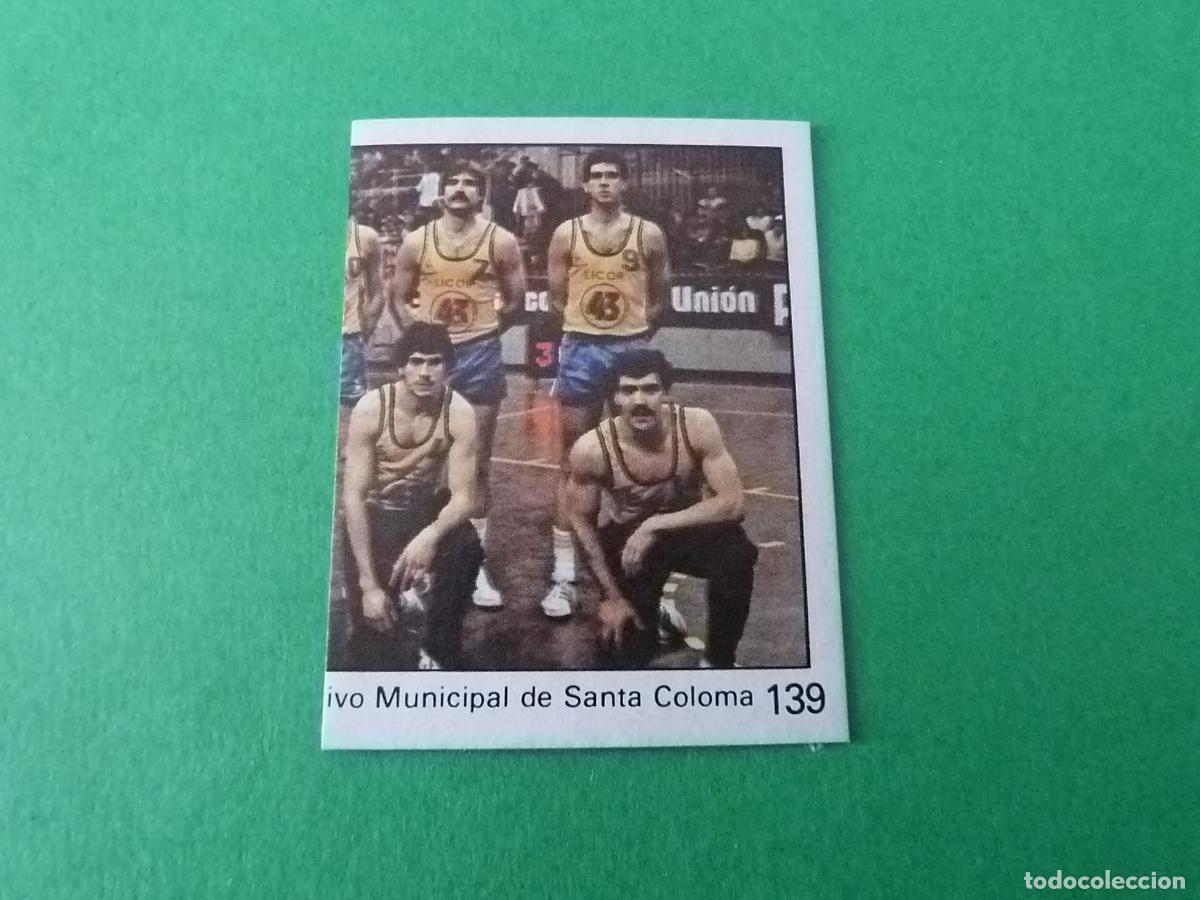 Sammelleidenschaft Sport: CROMO BALONCESTO ALINEACION LICOR 43 GRAMANET DESPEGADO N&ordm; 139 LIGA BALONCESTO 1984-1985/84-85 CLESA