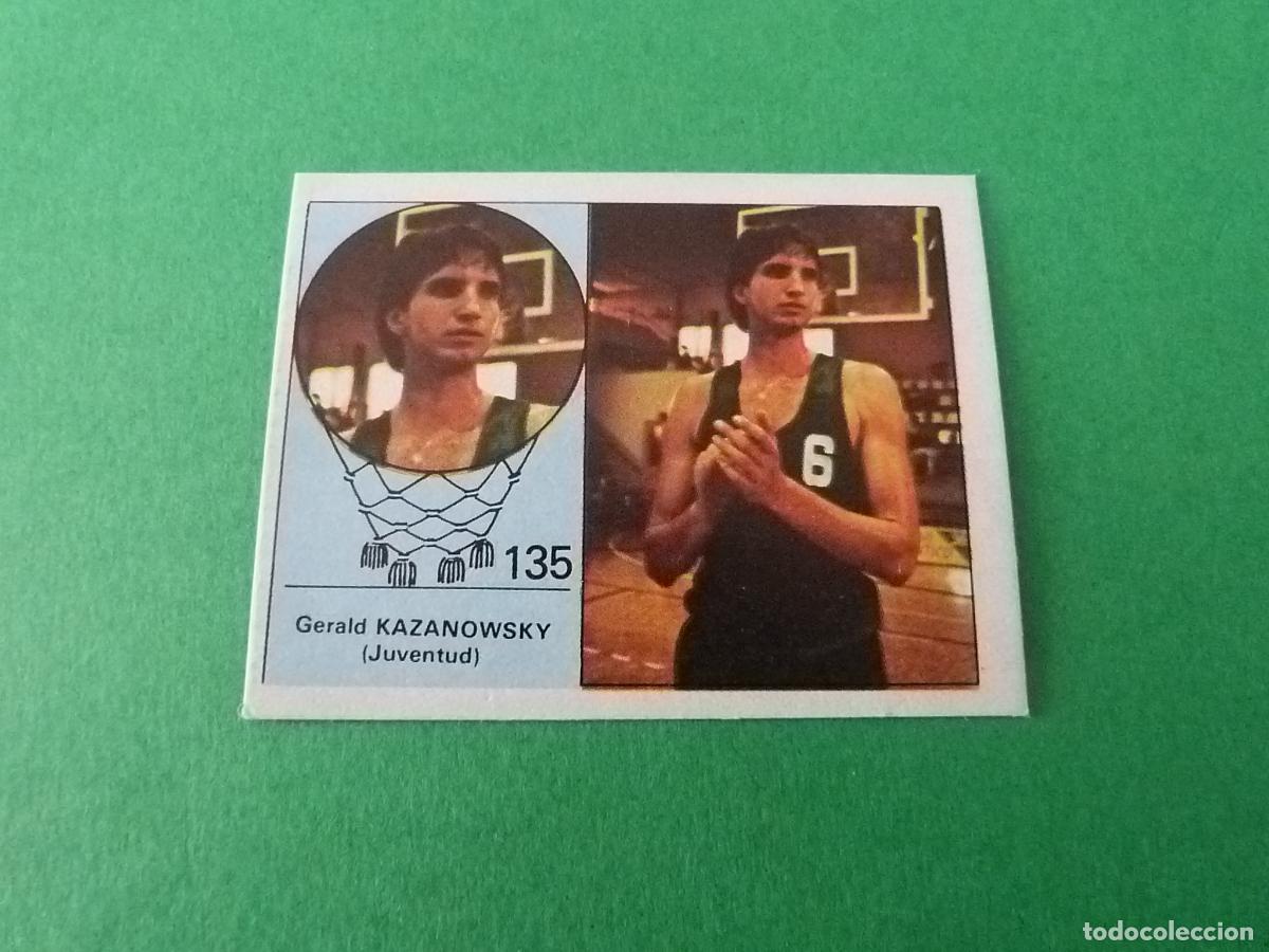 Sammelleidenschaft Sport: CROMO BALONCESTO KAZANOWSKY JUVENTUD DESPEGADO N&ordm; 135 LIGA BALONCESTO 1984-1985/84-85 CLESA