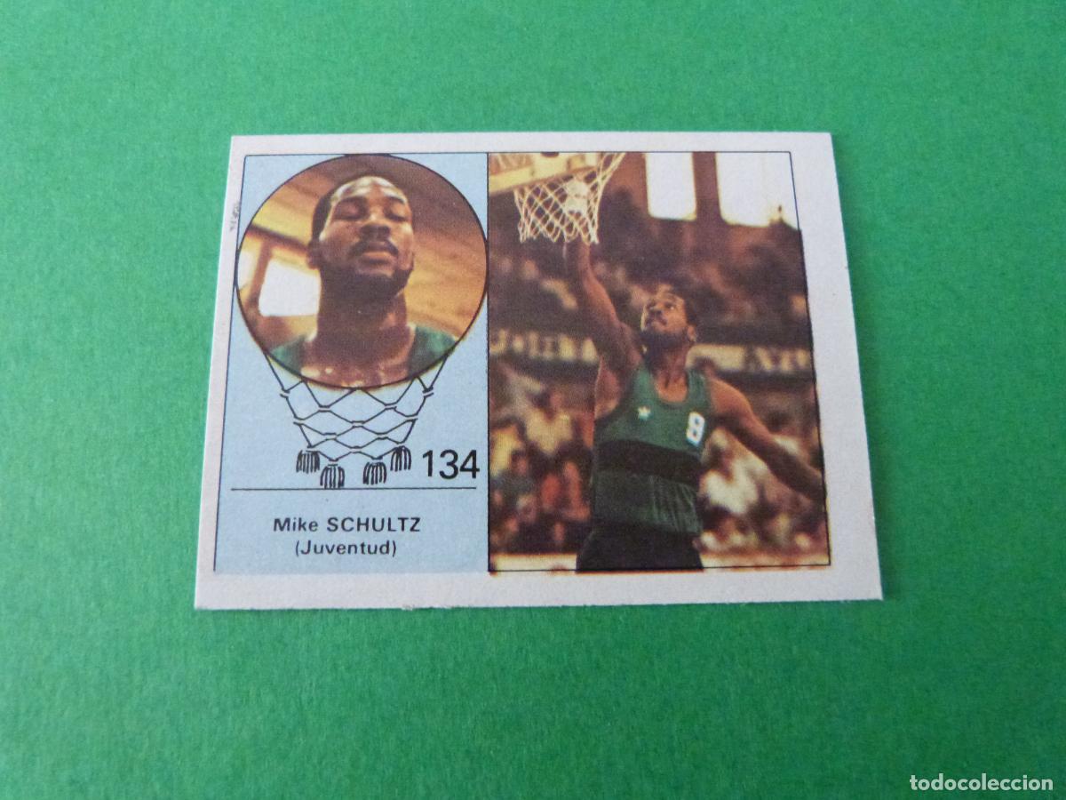 Sammelleidenschaft Sport: CROMO BALONCESTO SCHULTZ JUVENTUD DESPEGADO N&ordm; 134 LIGA BALONCESTO 1984-1985/84-85 CLESA