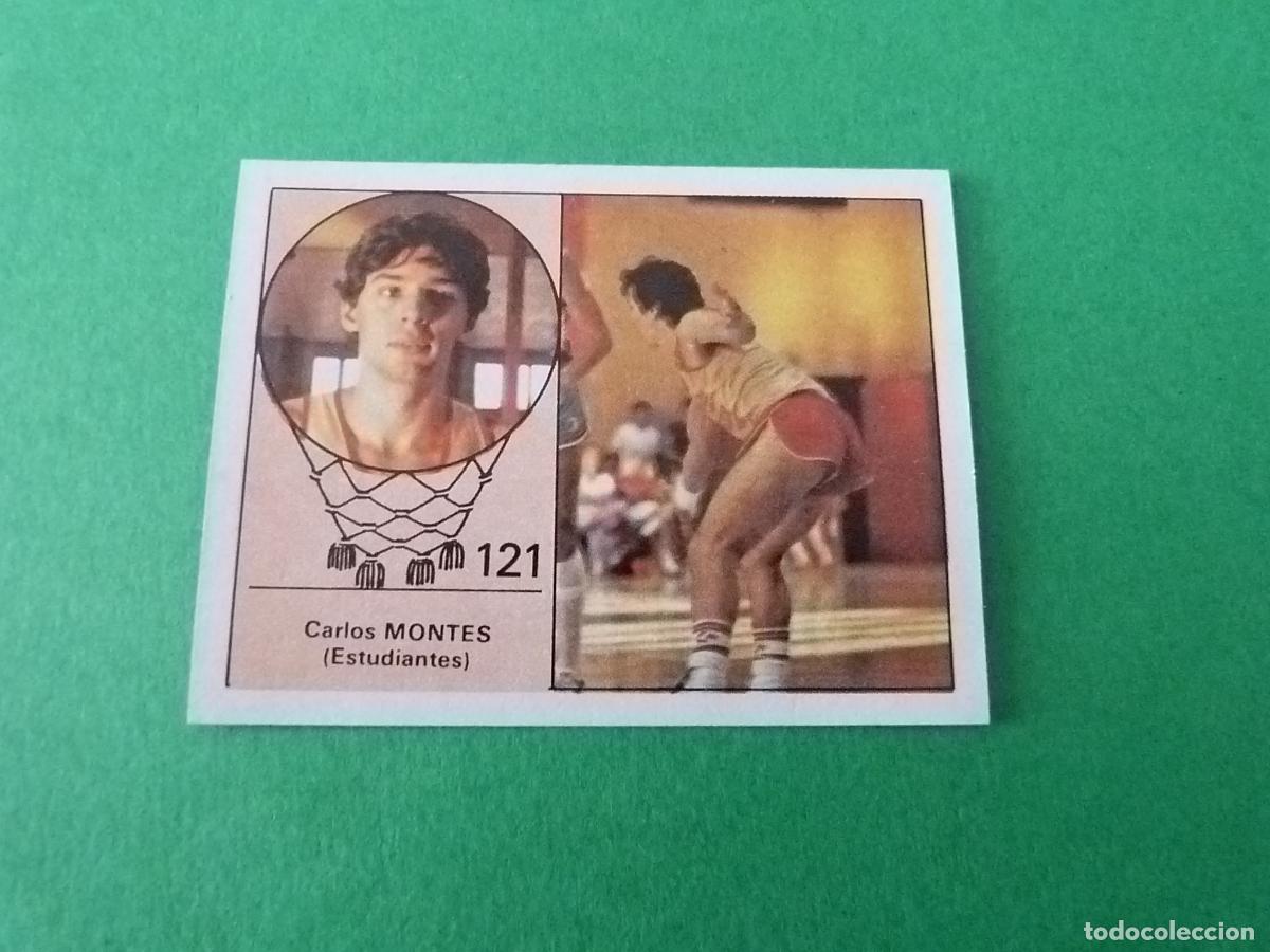 Coleccionismo deportivo: CROMO BALONCESTO MONTES ESTUDIDANTES JUVENTUD DESPEGADO N&ordm; 121 LIGA BALONCESTO 1984-1985/84-85 CLESA