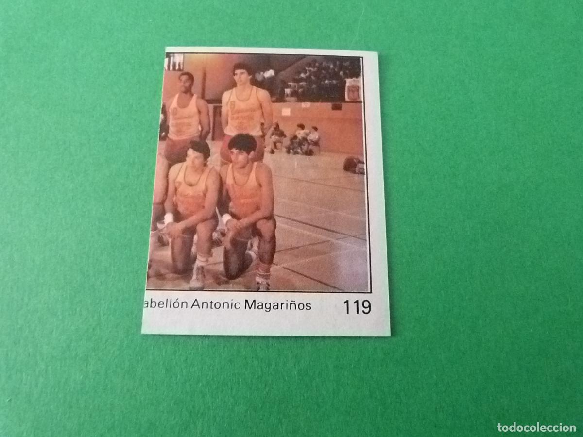 Coleccionismo deportivo: CROMO BALONCESTO ALINEACION ESTUDIDANTES DESPEGADO N&ordm; 119 LIGA BALONCESTO 1984-1985/84-85 CLESA