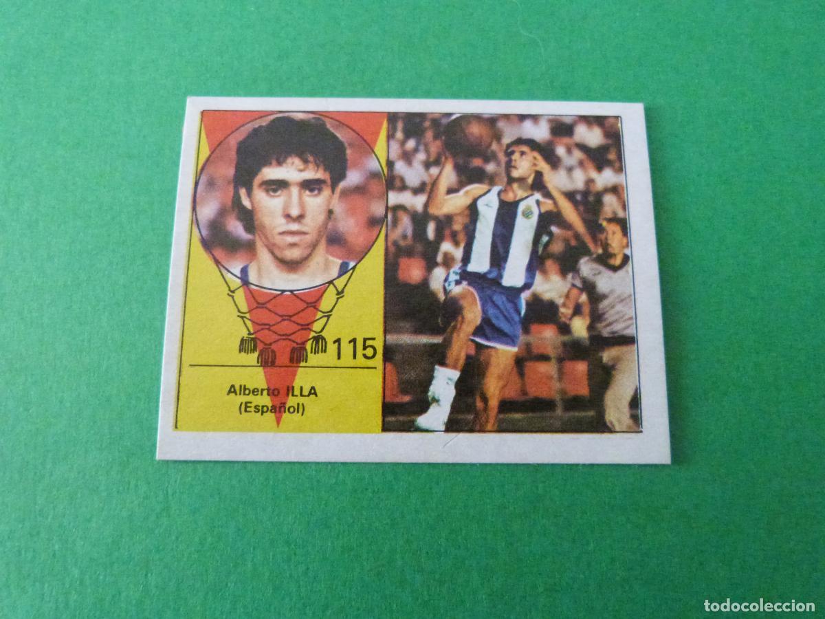 Sammelleidenschaft Sport: CROMO BALONCESTO ILLA ESPA&Ntilde;OL-ESPANYOL DESPEGADO N&ordm; 115 LIGA BALONCESTO 1984-1985/84-85 CLESA