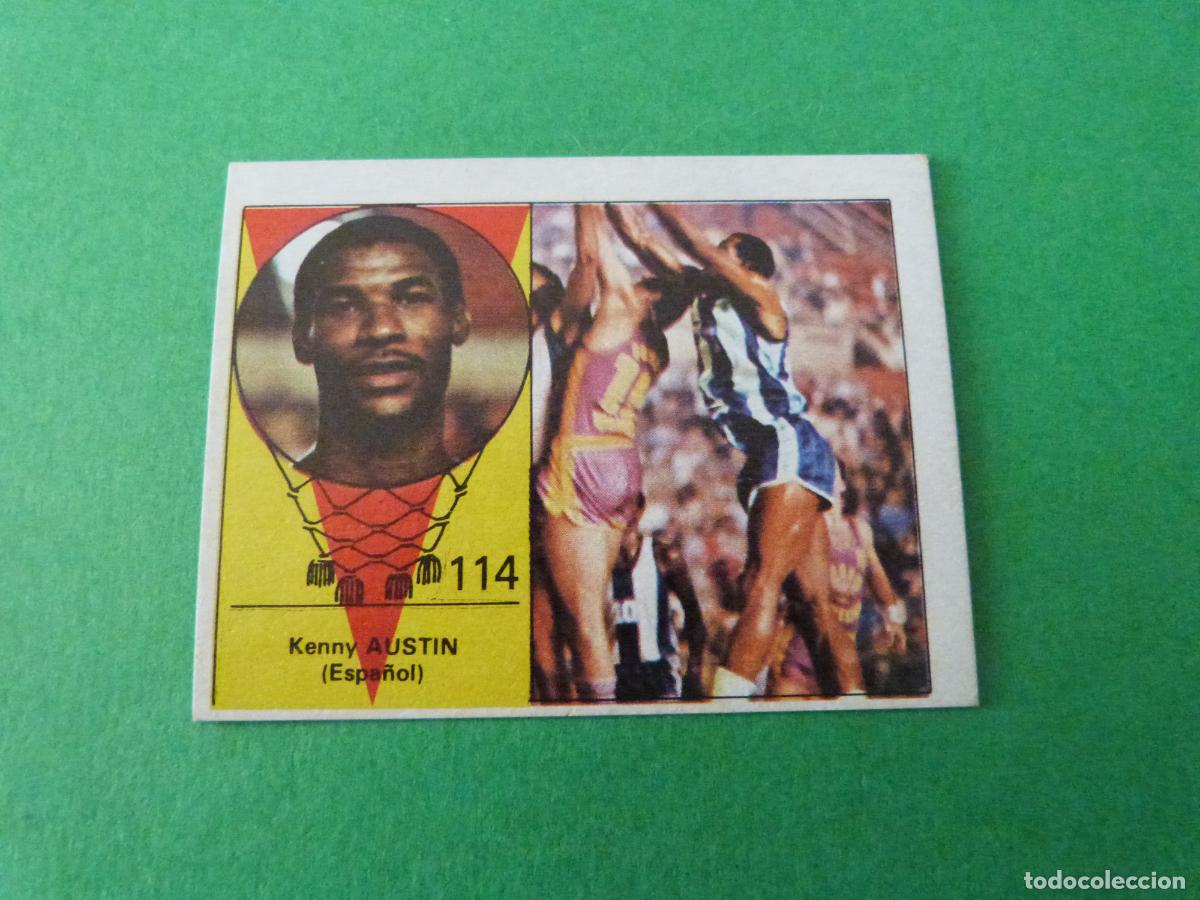 Sammelleidenschaft Sport: CROMO BALONCESTO AUSTIN ESPA&Ntilde;OL-ESPANYOL DESPEGADO N&ordm; 114 LIGA BALONCESTO 1984-1985/84-85 CLESA