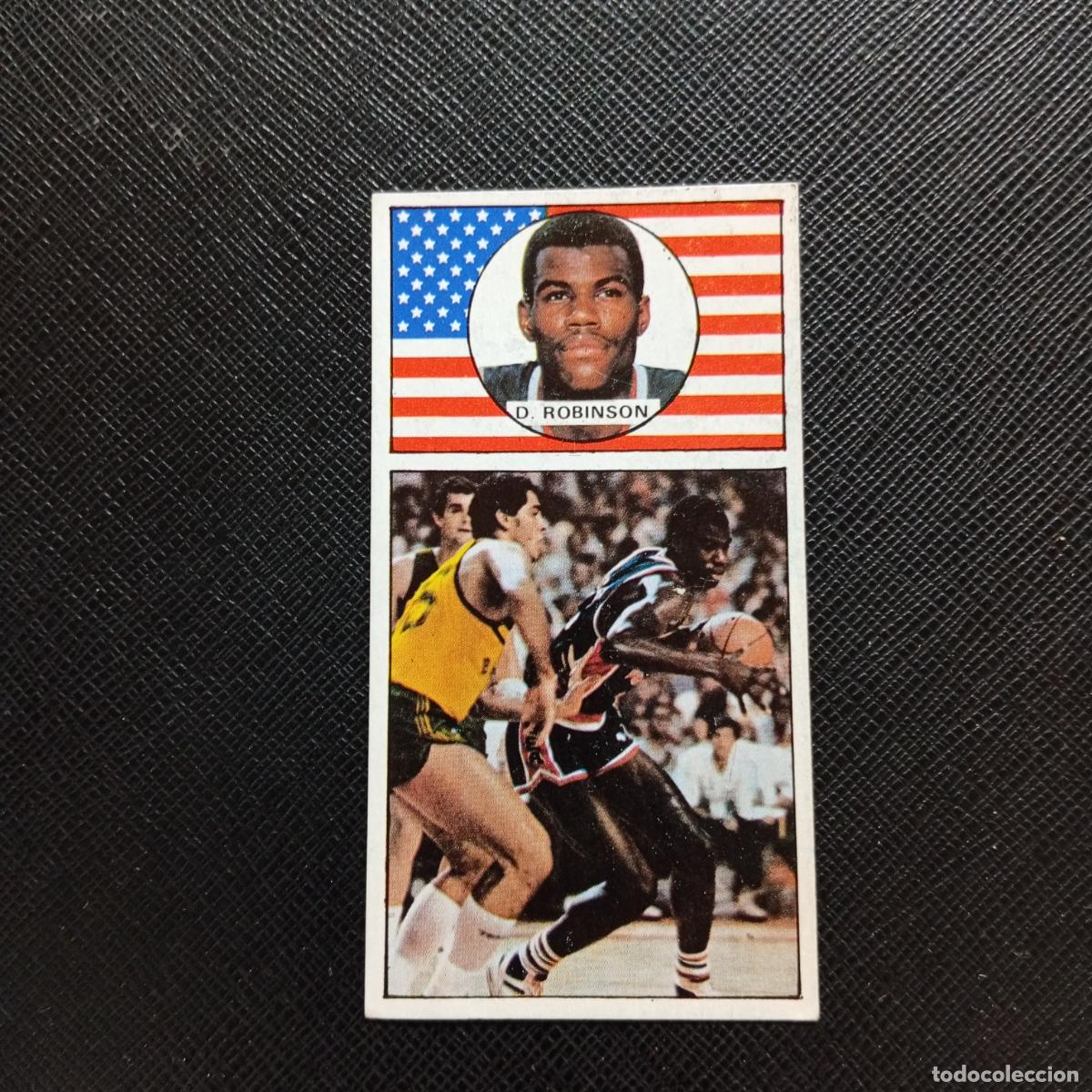 Coleccionismo deportivo: 150 D ROBINSON USA MERCHANTE 1986 1987 CROMO BALONCESTO LIGA - DESPEGADO - A42 PG24