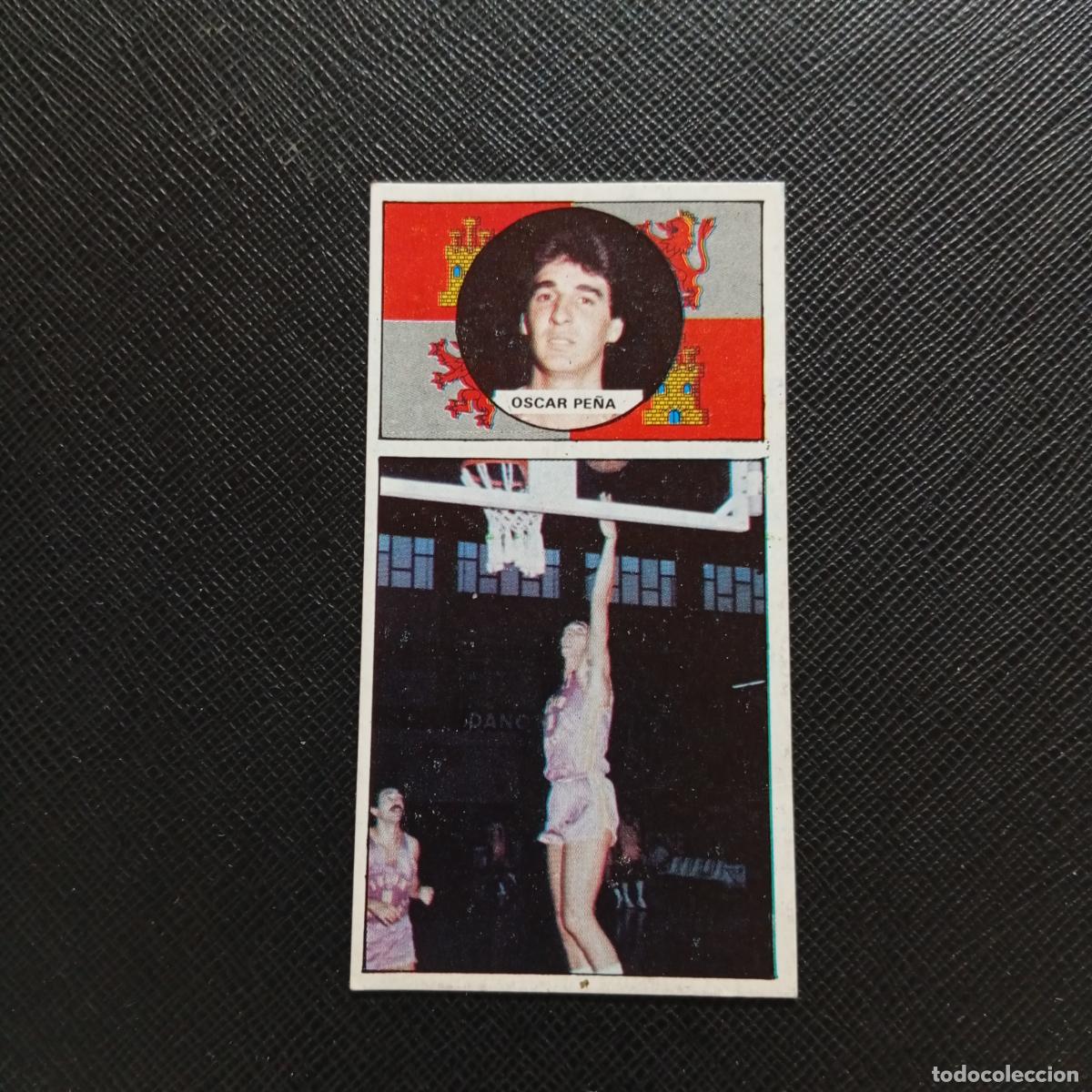 Coleccionismo deportivo: 157 OSCAR PE&Ntilde;A FORUM MERCHANTE 1986 1987 CROMO BALONCESTO LIGA - DESPEGADO - A42 PG32