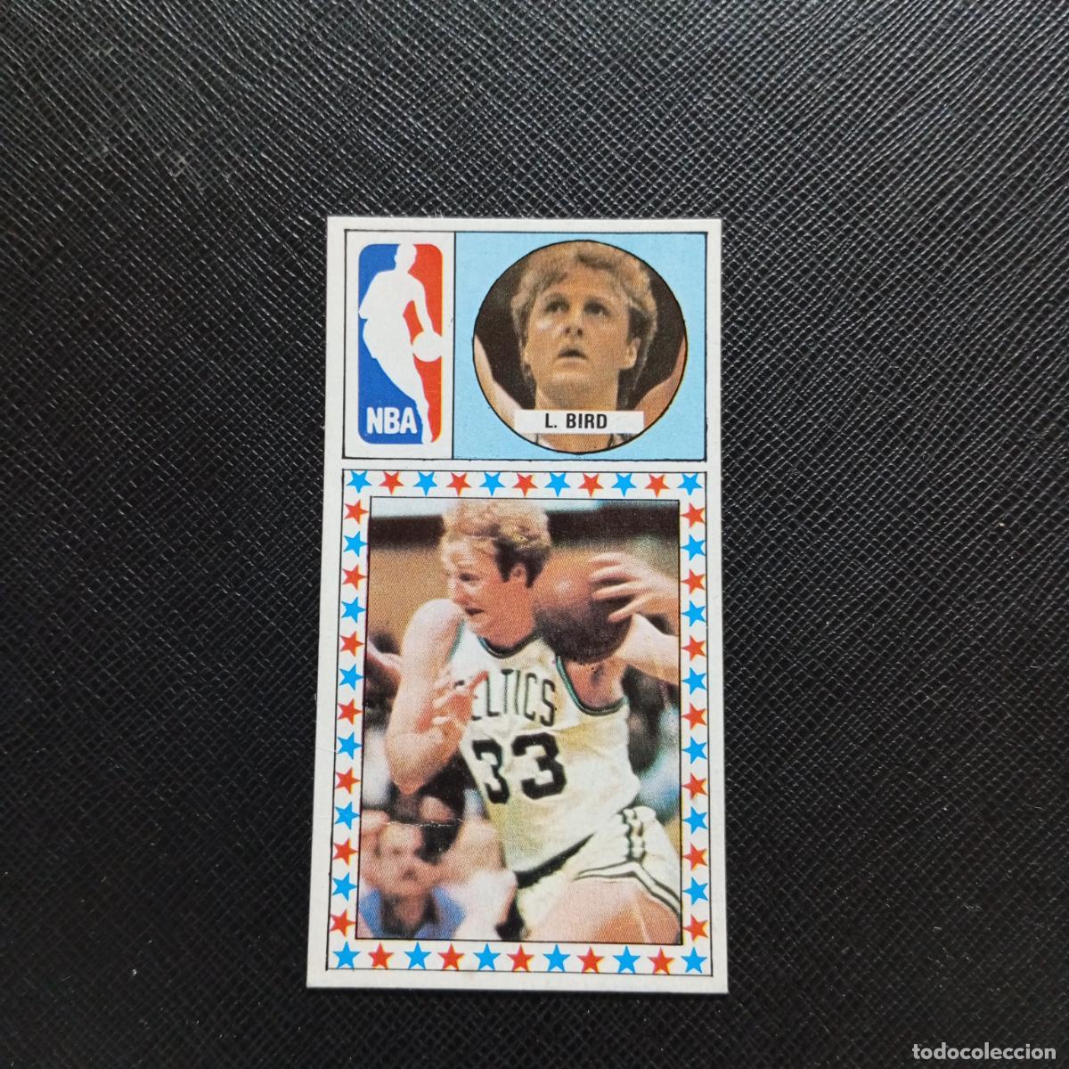 Coleccionismo deportivo: 160 LARRY BIRD BOSTON CELTICS MERCHANTE 1986 1987 CROMO BALONCESTO LIGA - DESPEGADO - A42 PG34