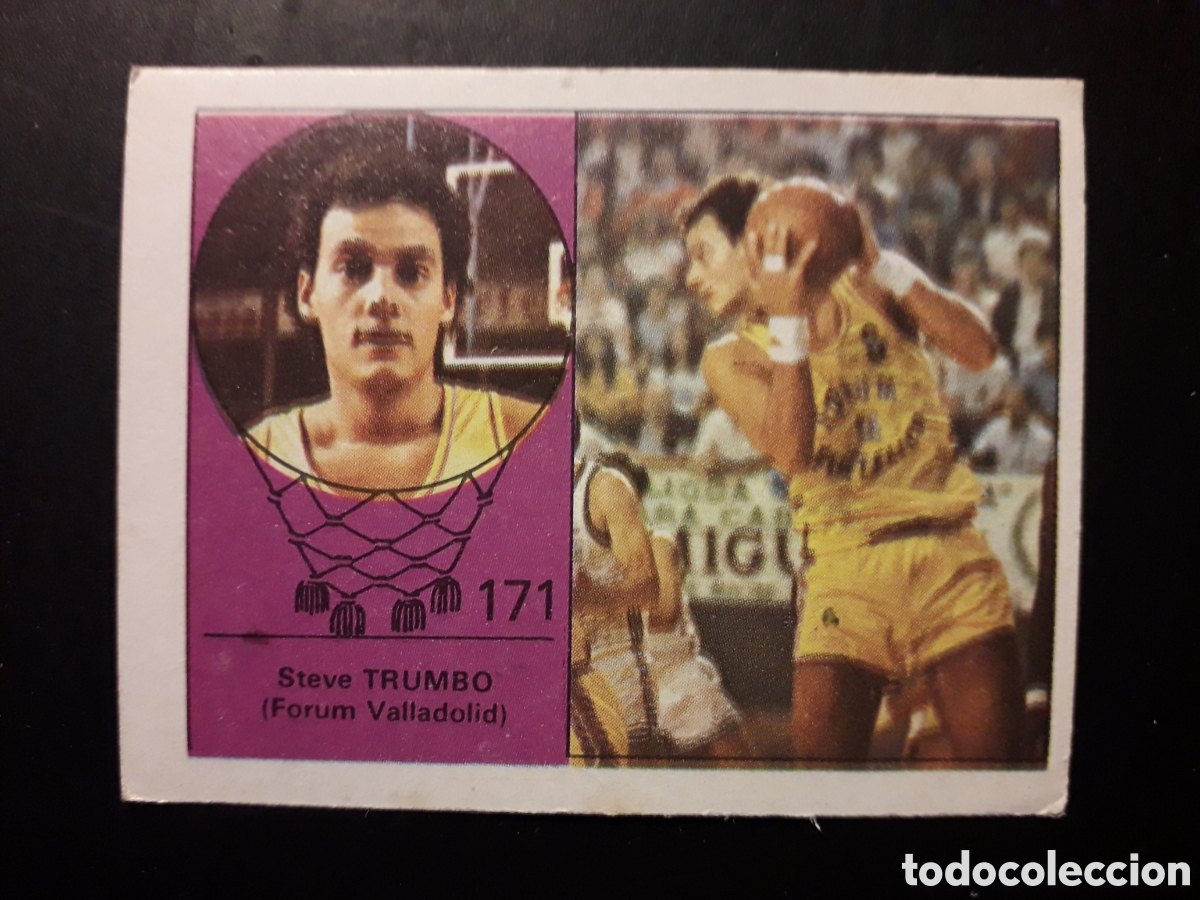 Coleccionismo deportivo: TRUMBO FORUM VALLADOLID N&deg; 171 BALONCESTO MERCHANTE CLESA 1984 1985 84 85 SIN PEGAR PEDIDO M&Iacute;NIMO 3&euro;