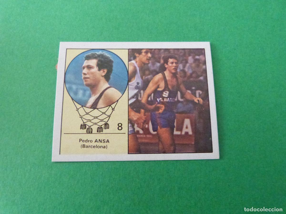 Coleccionismo deportivo: CROMO BALONCESTO ANSA F.C. BARCELONA DESPEGADO N&ordm; 8 LIGA BALONCESTO 1984-1985/84-85 CLESA