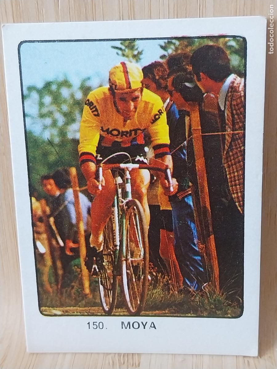 Coleccionismo deportivo: MOYA CICLISMO A&Ntilde;O 1974 CAMPEONES DEPORTE MUNDIAL KEISA CROMO 150 SIN PEGAR NUNCA ORIGINAL