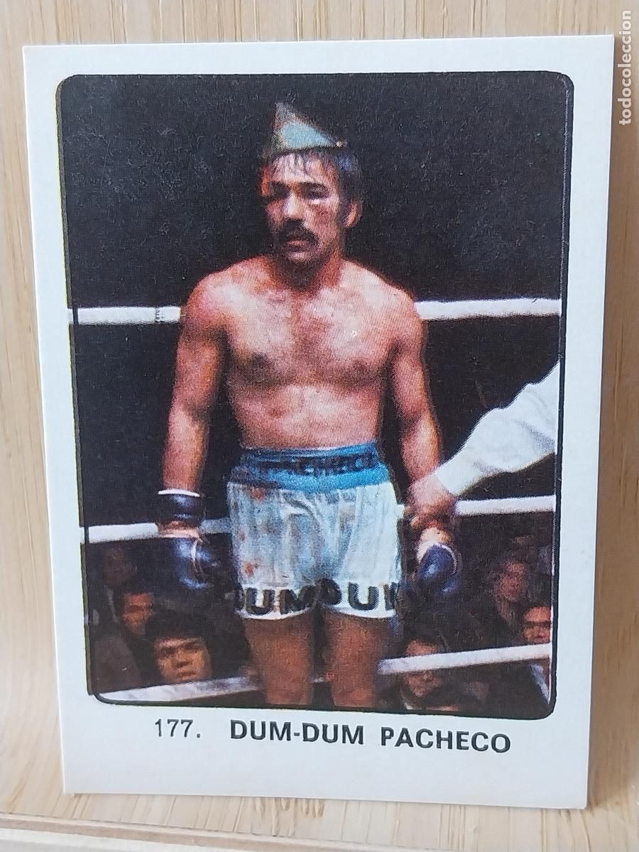Sammelleidenschaft Sport: DUM DUM PACHECHO BOXEO A&Ntilde;O 1974 CAMPEONES DEPORTE MUNDIAL KEISA CROMO 177 * SIN PEGAR NUNCA ORIGINAL