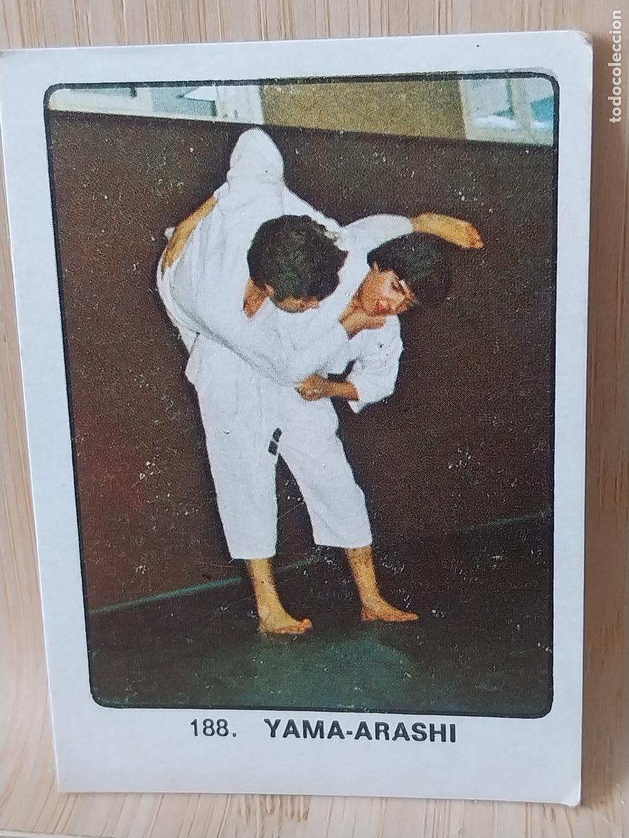 Coleccionismo deportivo: YAMA ARASHI A&Ntilde;O 1974 CAMPEONES DEPORTE MUNDIAL KEISA CROMO 188 * SIN PEGAR NUNCA ORIGINAL