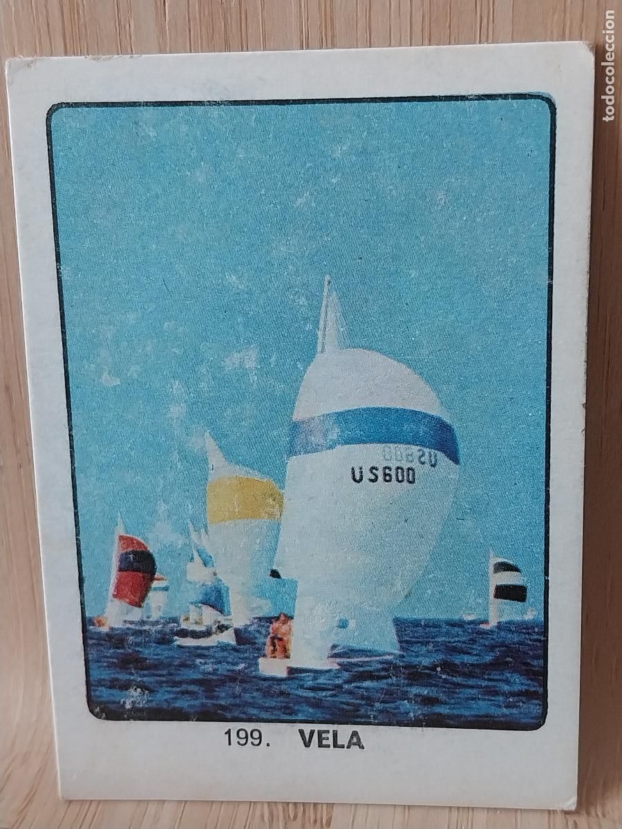 Coleccionismo deportivo: VELA A&Ntilde;O 1974 CAMPEONES DEPORTE MUNDIAL KEISA CROMO 199 * SIN PEGAR NUNCA ORIGINAL
