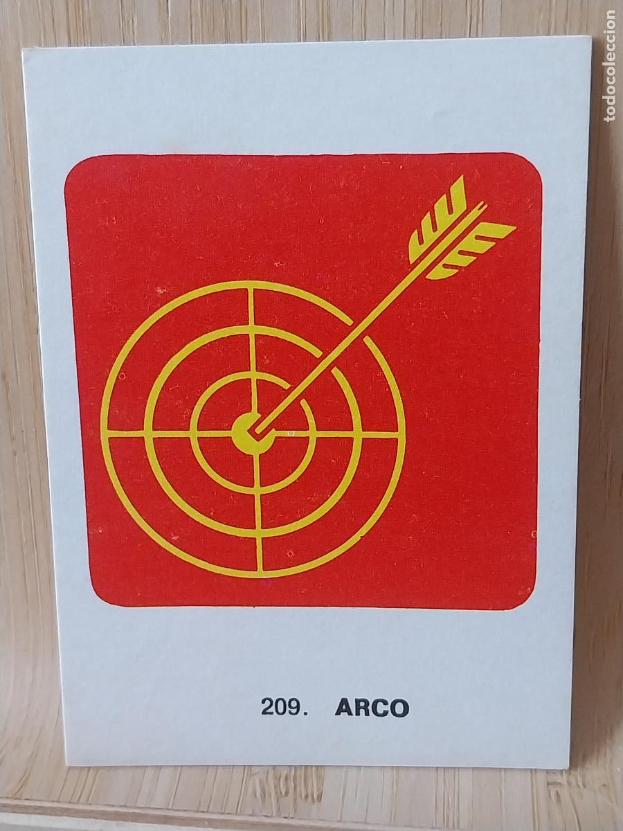 Coleccionismo deportivo: ARCO A&Ntilde;O 1974 CAMPEONES DEPORTE MUNDIAL KEISA CROMO 209 SIN PEGAR NUNCA ORIGINAL
