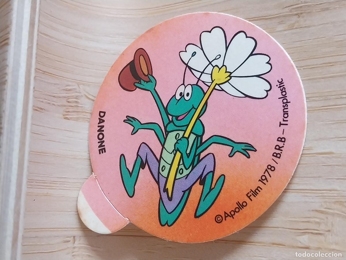 Coleccionismo deportivo: ABEJA MAYA A&Ntilde;O 1978 DANONE PROMO YOGUR CROMO FLIP ********* SIN PEGAR NUNCA 4.25 ORIGINAL