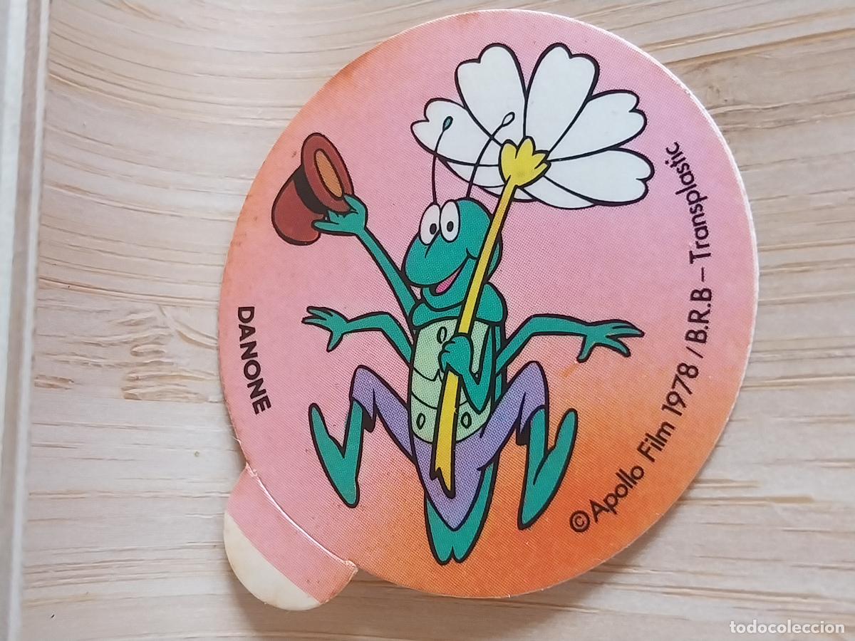 Coleccionismo deportivo: ABEJA MAYA A&Ntilde;O 1978 DANONE PROMO YOGUR CROMO FLIP ******* SIN PEGAR NUNCA 4.25 ORIGINAL