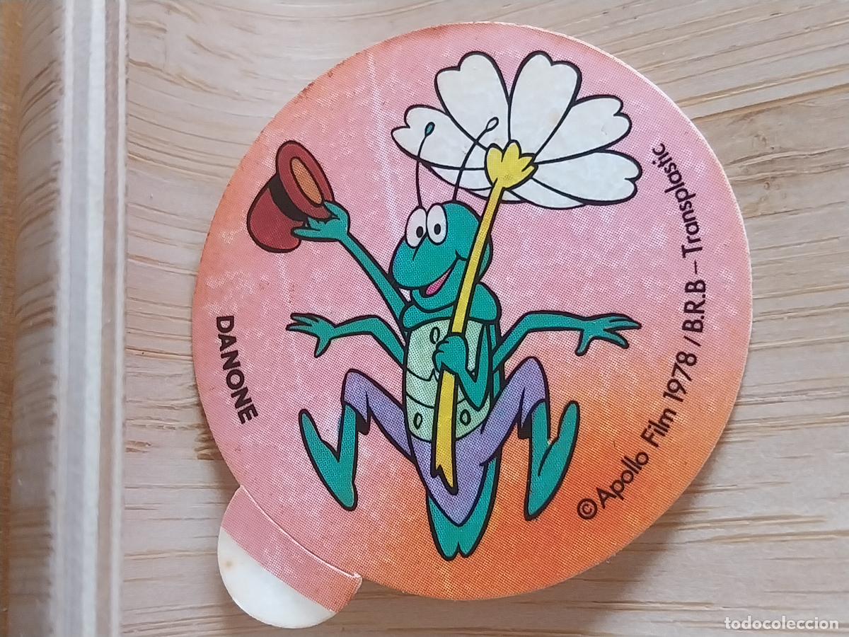 Coleccionismo deportivo: ABEJA MAYA A&Ntilde;O 1978 DANONE PROMO YOGUR CROMO FLIP ****** SIN PEGAR NUNCA 4.25 ORIGINAL