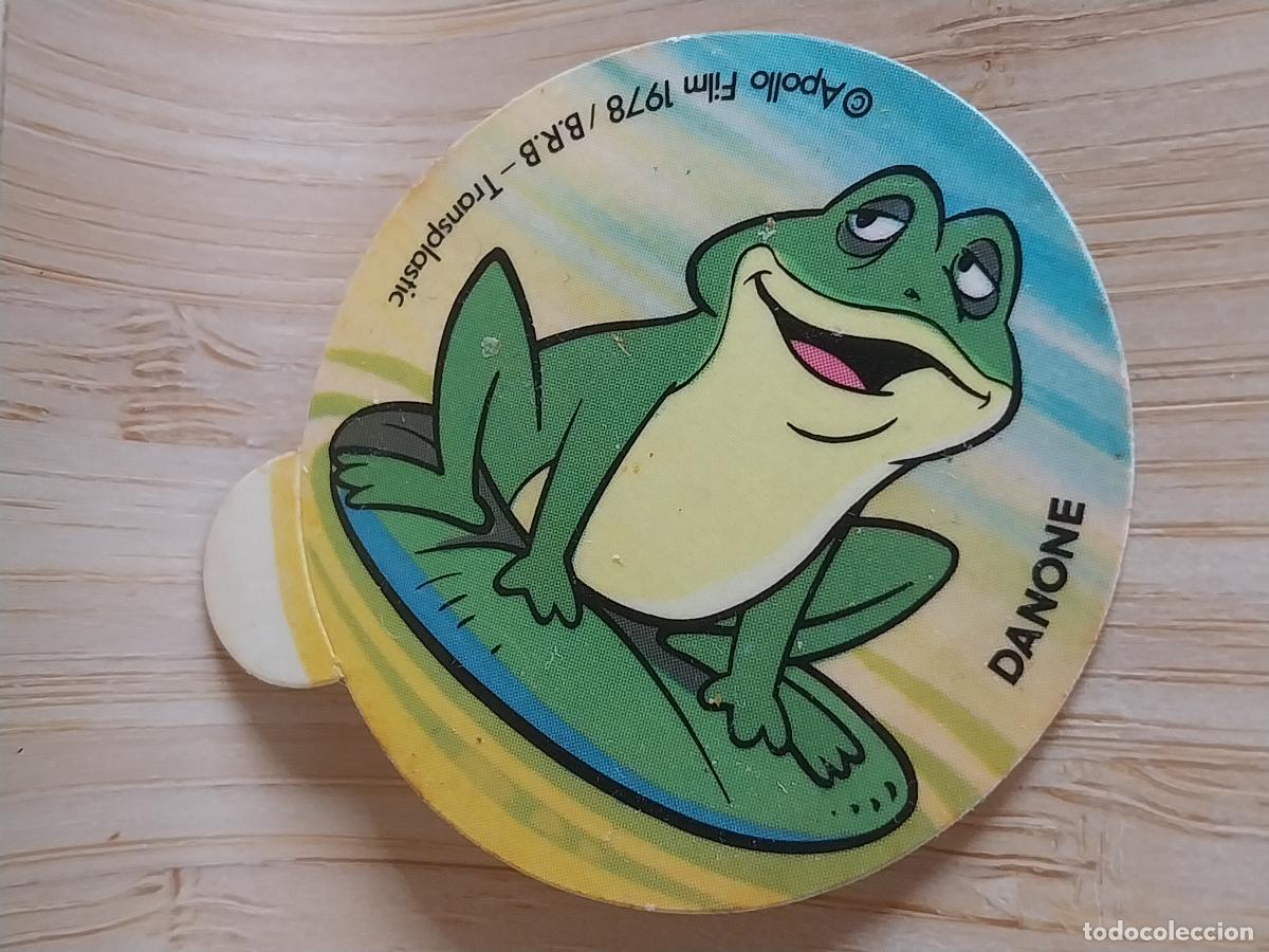 Collectionnisme sportif: ABEJA MAYA A&Ntilde;O 1978 DANONE PROMO YOGUR CROMO RANA ****** SIN PEGAR NUNCA 4.25 ORIGINAL
