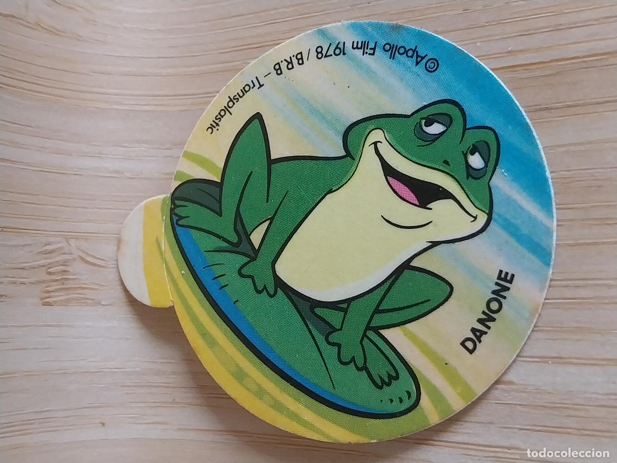 Collectionnisme sportif: ABEJA MAYA A&Ntilde;O 1978 DANONE PROMO YOGUR CROMO RANA *** SIN PEGAR NUNCA 4.25 ORIGINAL