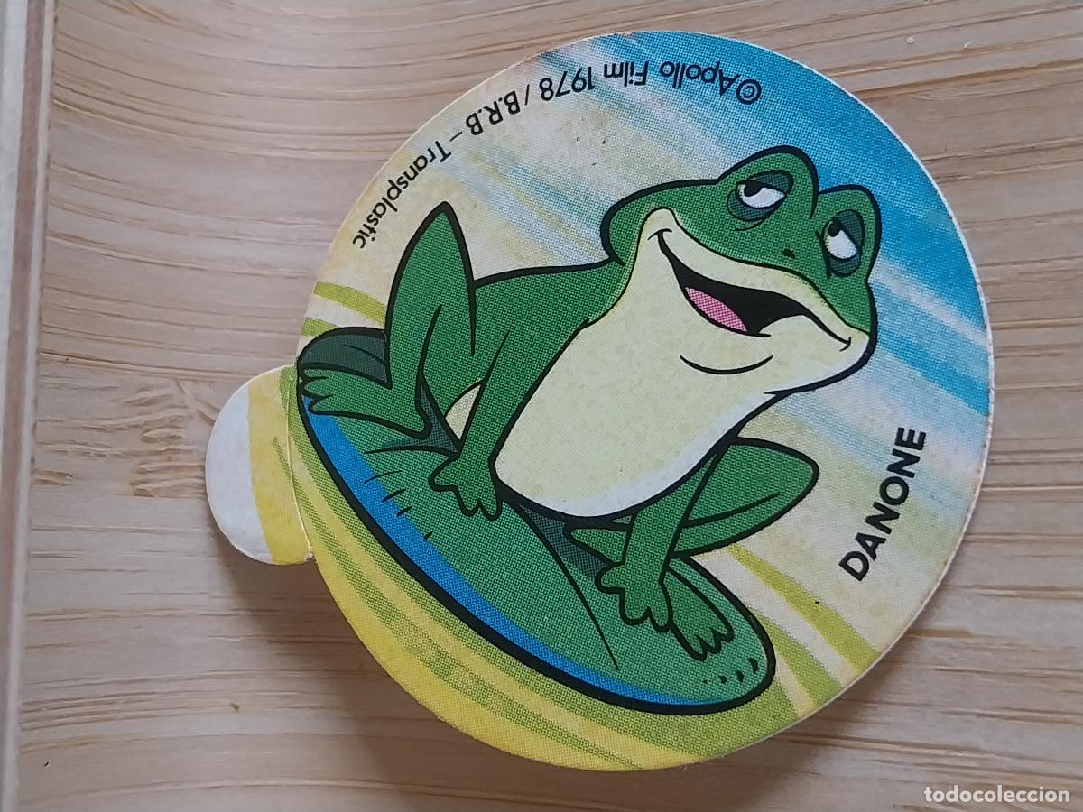 Collectionnisme sportif: ABEJA MAYA A&Ntilde;O 1978 DANONE PROMO YOGUR CROMO RANA ** SIN PEGAR NUNCA 4.25 ORIGINAL