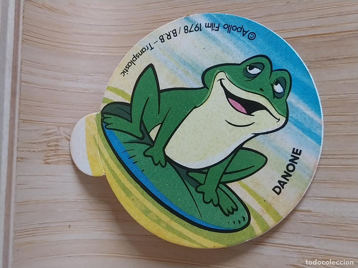 Collectionnisme sportif: ABEJA MAYA A&Ntilde;O 1978 DANONE PROMO YOGUR CROMO RANA *___* SIN PEGAR NUNCA 4.25 ORIGINAL