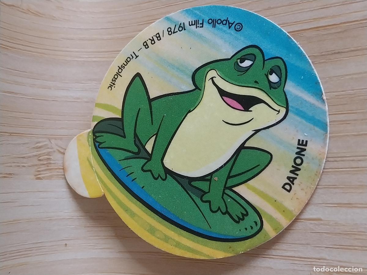Collectionnisme sportif: ABEJA MAYA A&Ntilde;O 1978 DANONE PROMO YOGUR CROMO RANA *_* SIN PEGAR NUNCA 4.25 ORIGINAL