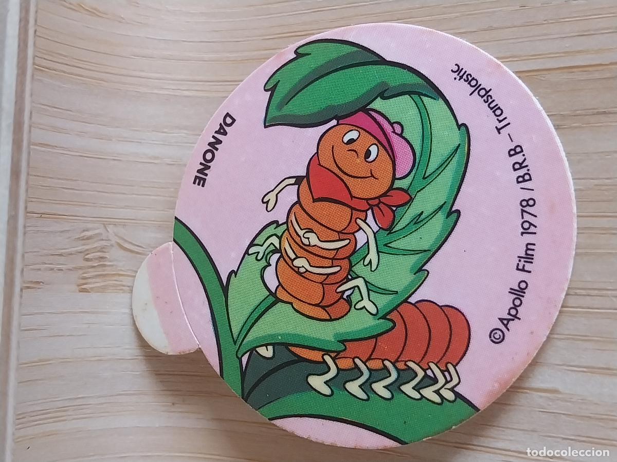 Coleccionismo deportivo: ABEJA MAYA A&Ntilde;O 1978 DANONE PROMO YOGUR CROMO ORUGA _____ SIN PEGAR NUNCA 4.25 ORIGINAL