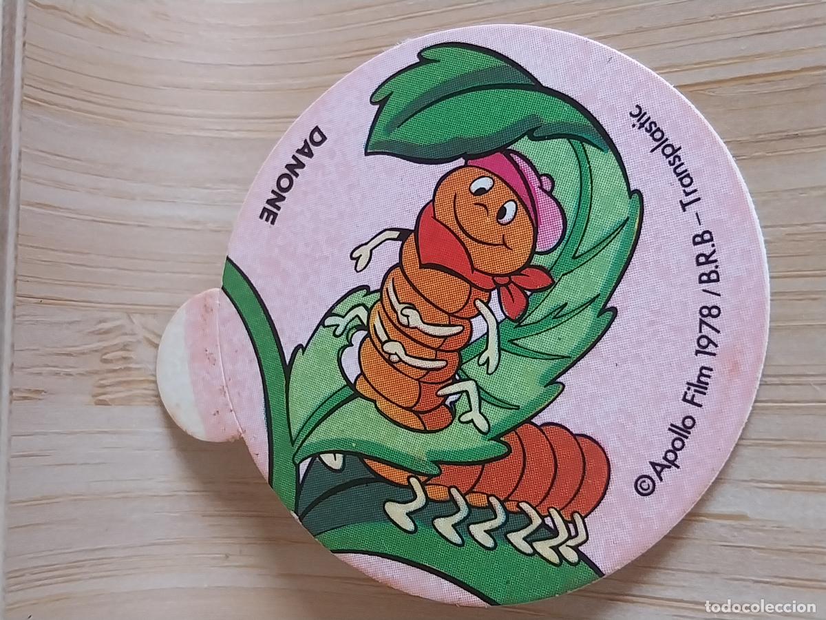 Coleccionismo deportivo: ABEJA MAYA A&Ntilde;O 1978 DANONE PROMO YOGUR CROMO ORUGA ____ SIN PEGAR NUNCA 4.25 ORIGINAL