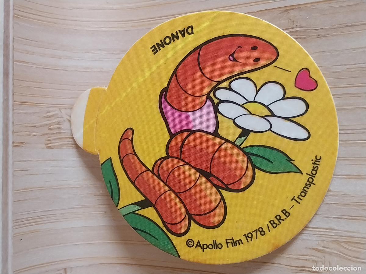 Coleccionismo deportivo: ABEJA MAYA A&Ntilde;O 1978 DANONE PROMO YOGUR CROMO LOMBRIZ ______ SIN PEGAR NUNCA 4.25 ORIGINAL